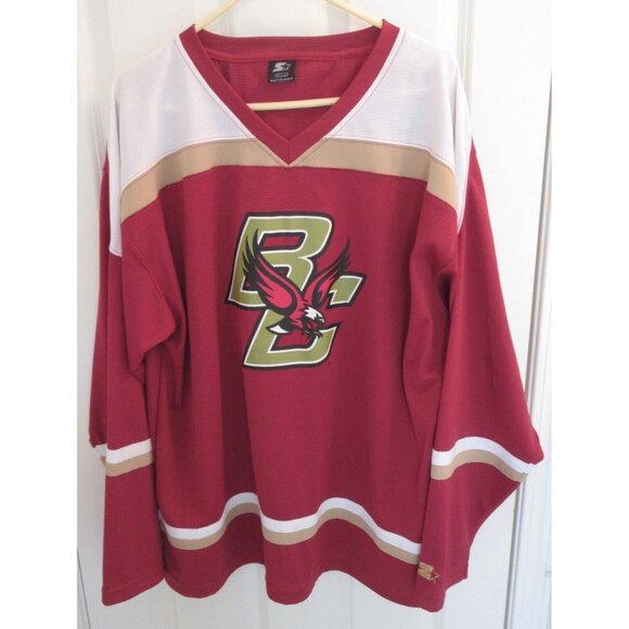 Boston College Mens X-Large Genuine Long Sleeve Jersey New Without Tags - Picture 1 of 6